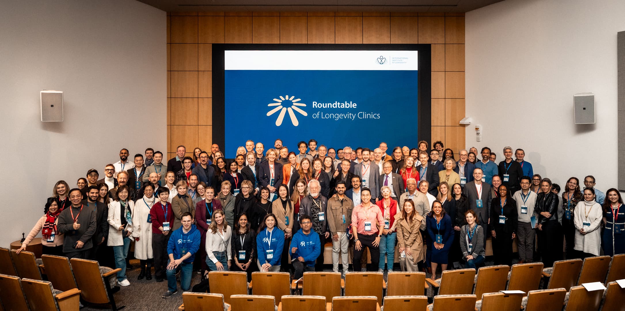 Delegates at a previous Roundtable of Longevity Clinics